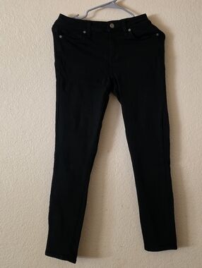 PAIGE Black High-Rise Jeans Size 26